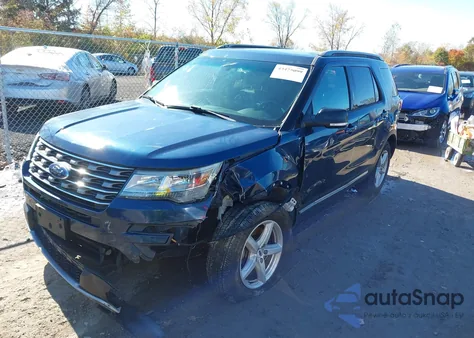 2017 Ford Explorer Xlt z USA, uszkodzony, nr VIN 1FM5K8DH8HGA09526
